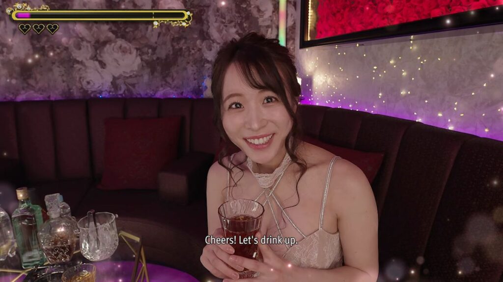 Ayu au Club Heavenly dans Like A Dragon Gaiden