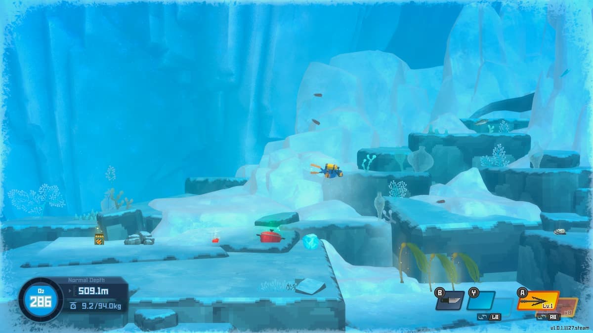 Zone glaciaire Dave le plongeur