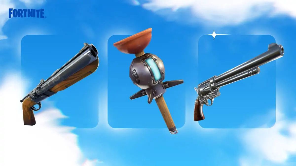 Fortnite Og Double Barrel Clinger Et Six Shooter