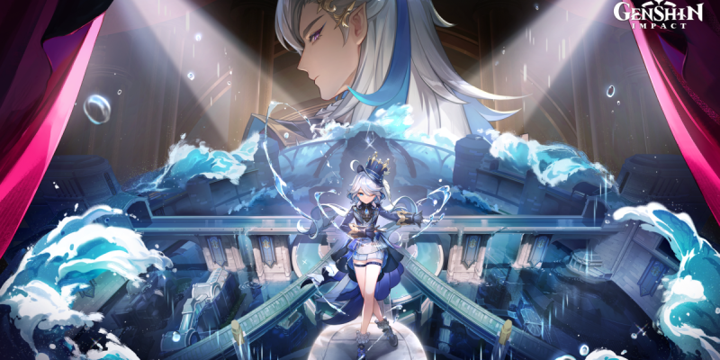 Genshin Impact : L'Archonte du Déluge des Eaux Courroucées