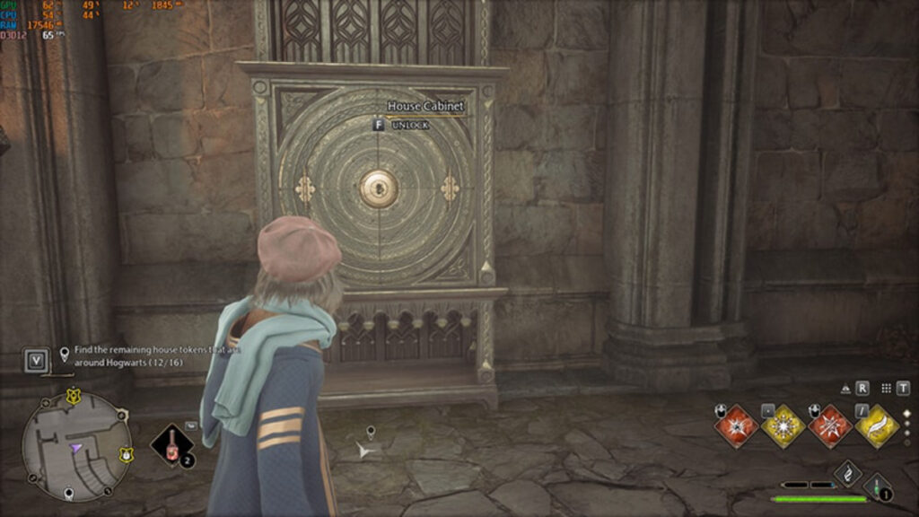 Le 13ème cabinet du RPG Harry Potter de Warner Bros. Games