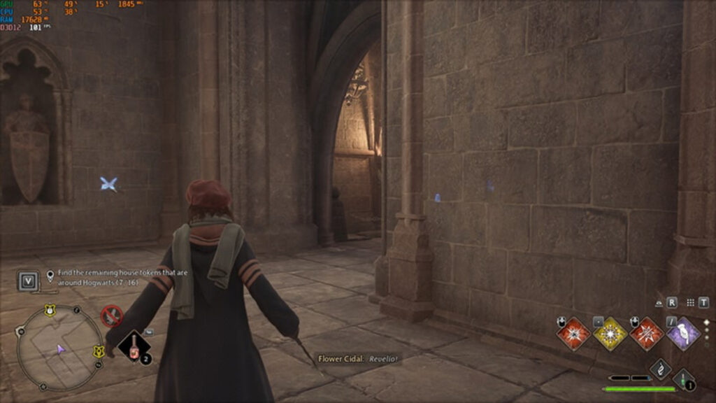 Une porte dans le RPG Harry Potter de Warner Bros. Games