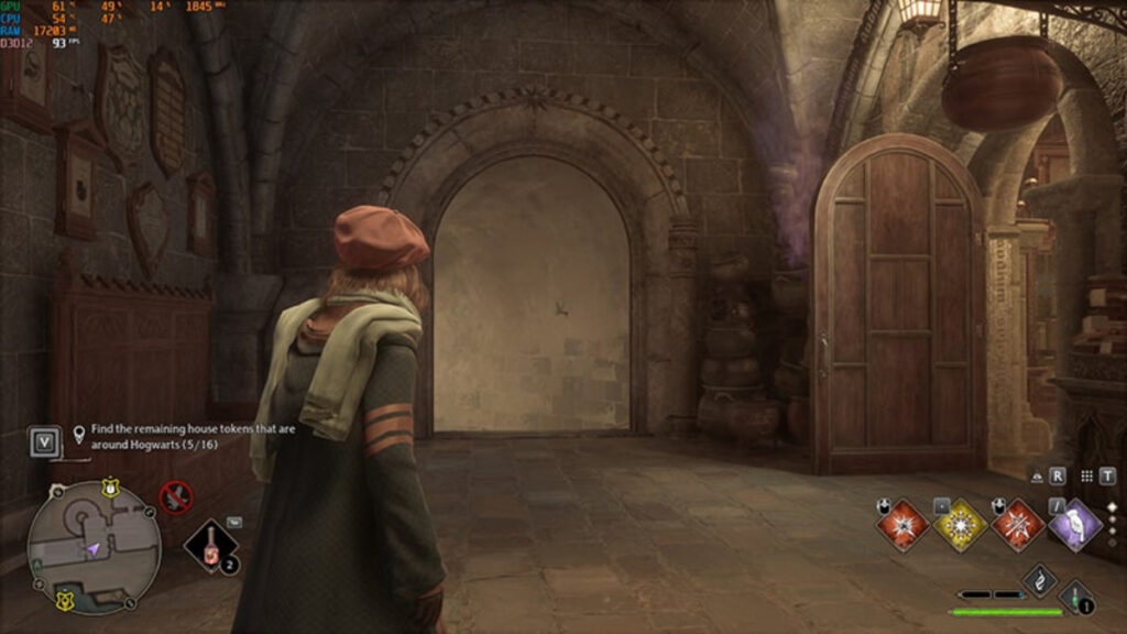 Deux portes dans le RPG Warner Bros. Harry Potter