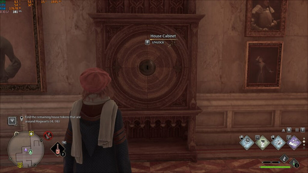 Le cinquième emplacement des Daedalian Keys dans Hogwarts Legacy