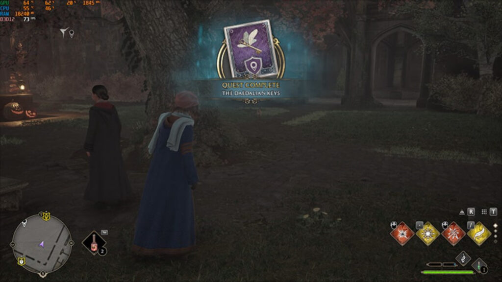 La quête clé est terminée dans Hogwarts Legacy