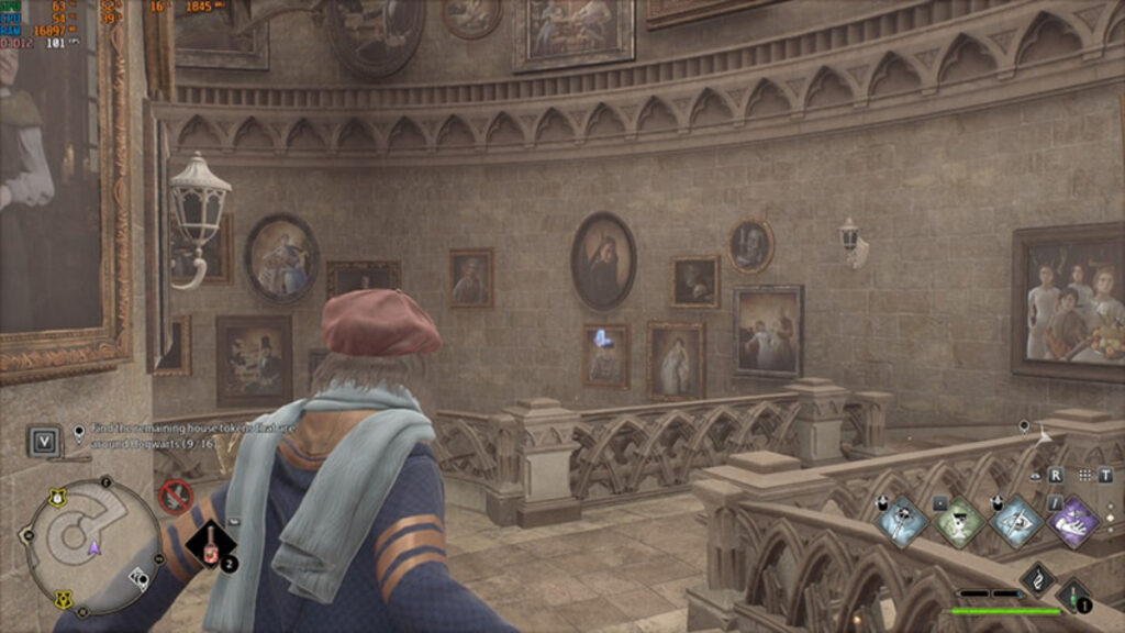 Portraits dans les jeux Warner Bros. Harry Potter RPG