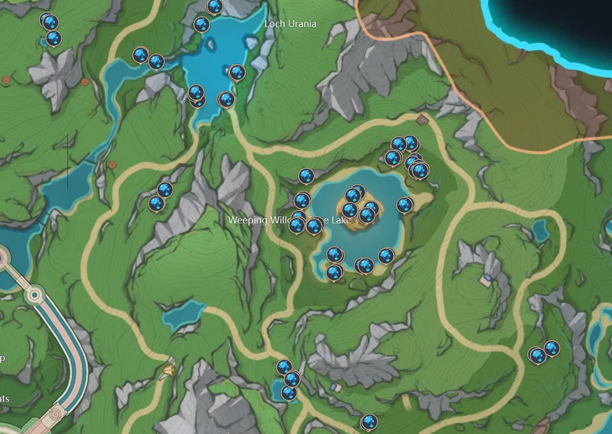 Lys au clair de lac Genshin Impact 1