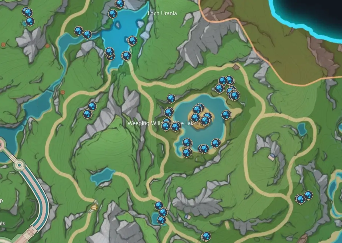 Lys au clair de lac Genshin Impact 1