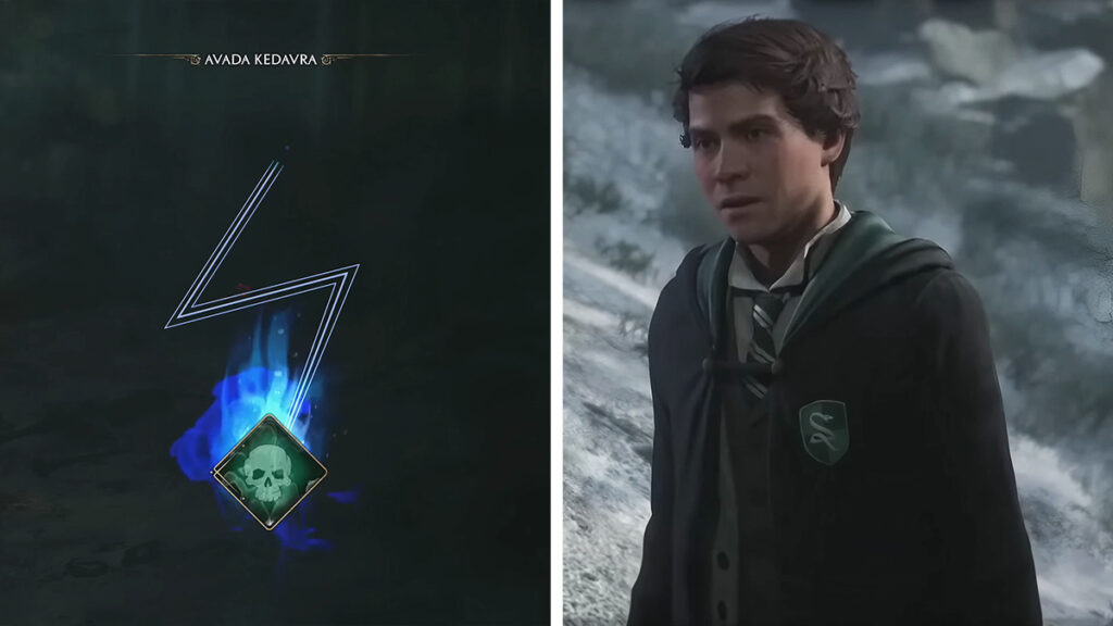 Apprendre la malédiction mortelle d'Avada Kedavra dans Hogwarts Legacy