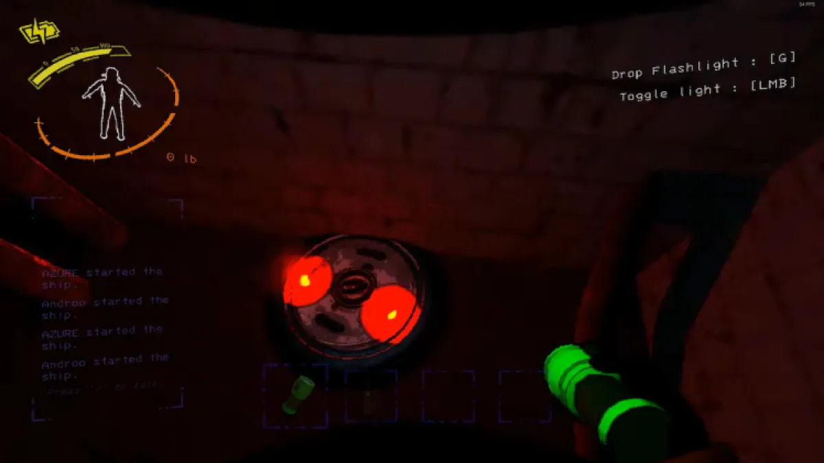 Explosion d'une mine terrestre de Lethal Company