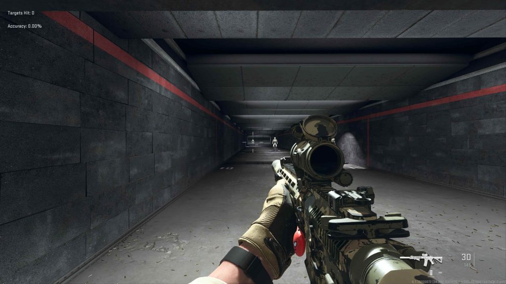 M4 Warzone 2 Firing Range