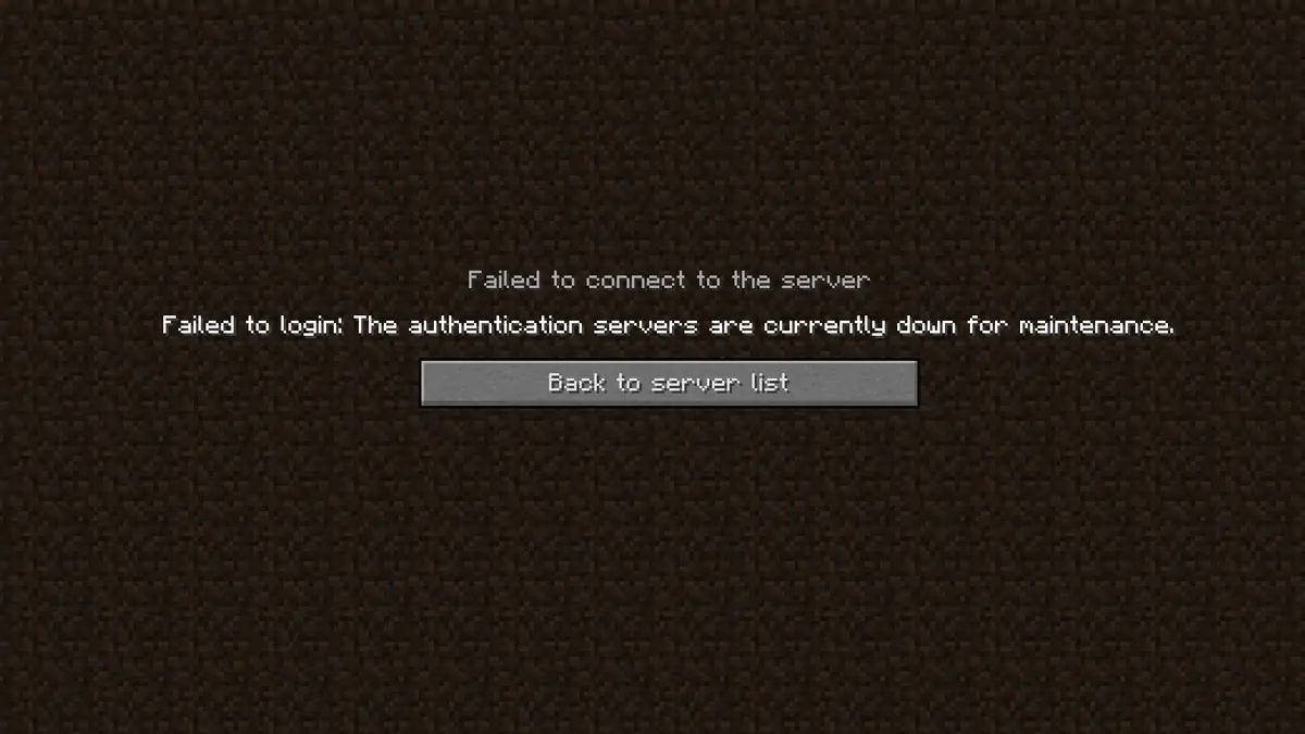 Les serveurs d'authentification Minecraft sont-ils en panne ?