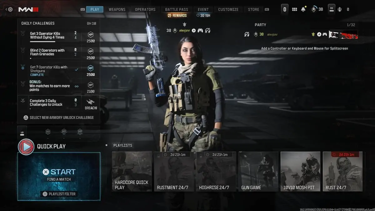 Déverrouillage du drone Modern Warfare 3 Breacher