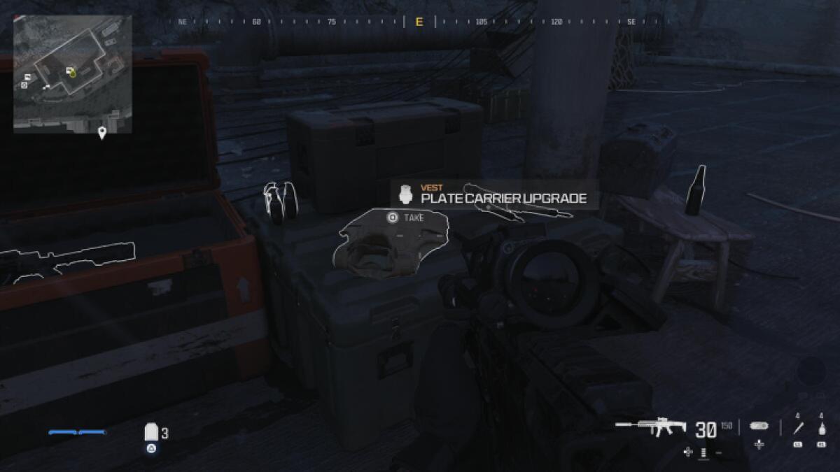 Emplacement 3 de la plaque du barrage de Gora de Modern Warfare 3