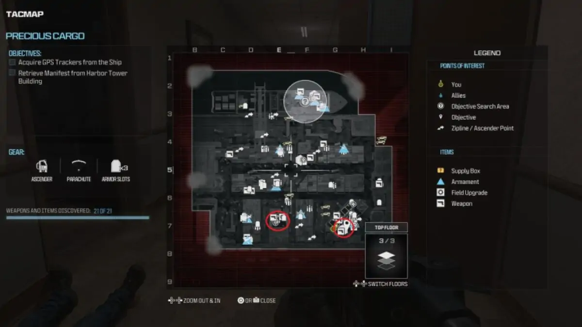 Emplacements des transporteurs de plaques de chargement précieux de Modern Warfare 3