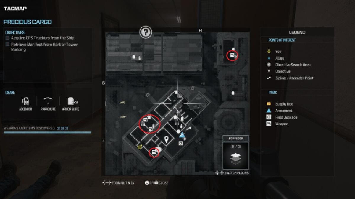 Emplacements des armes de fret précieux de Modern Warfare 3 à l’Est