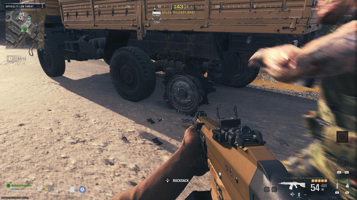 Modern Warfare Zombies (MWZ) Road Rage : Comment réparer un pneu de véhicule