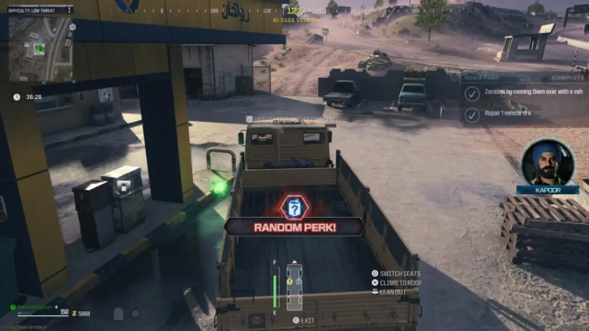 Les zombies de Modern Warfare font le plein et réparent le véhicule