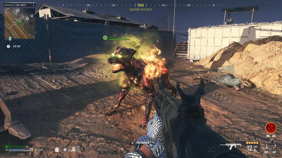 Modern Warfare Zombies (MWZ) : Comment terminer le contrat Outlast
