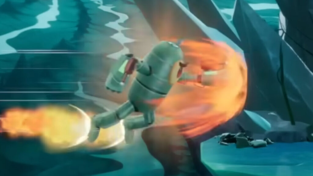 Récupération du plancton Nickelodeon All-Star Brawl 2.