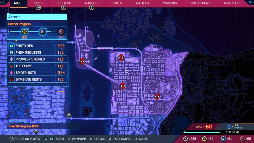 Spider-Man 2 : Emplacements Astoria Spider-Bot
