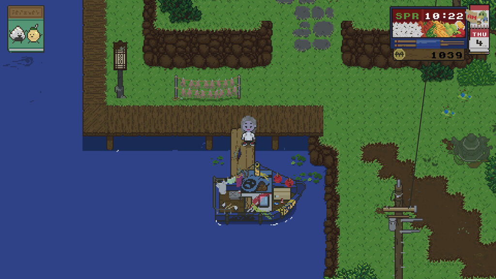 Le bateau de Sujin à Spirittea