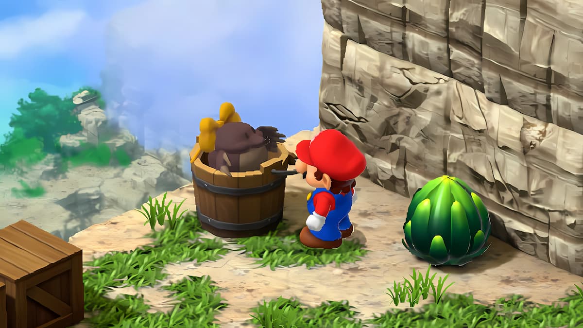 Super Mario RPG : L'emplacement des cookies Carbo