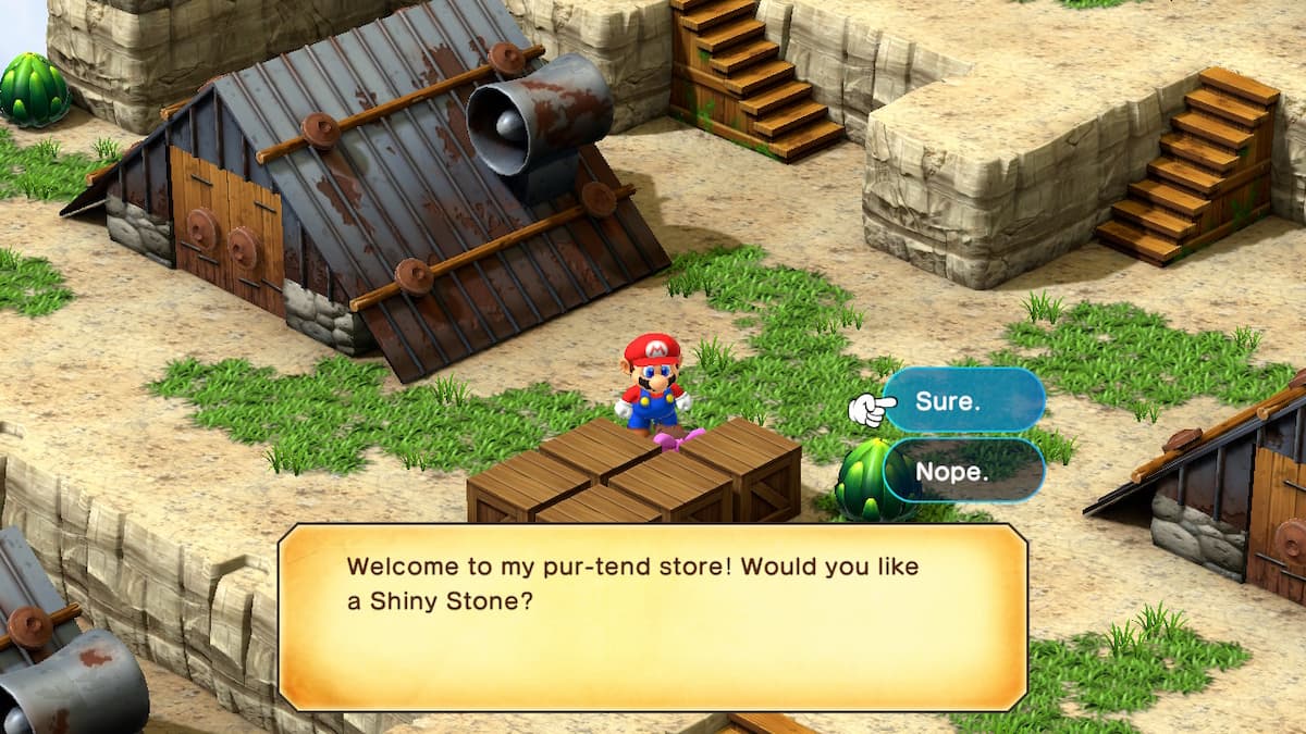 Super Mario RPG Pierre Brillante
