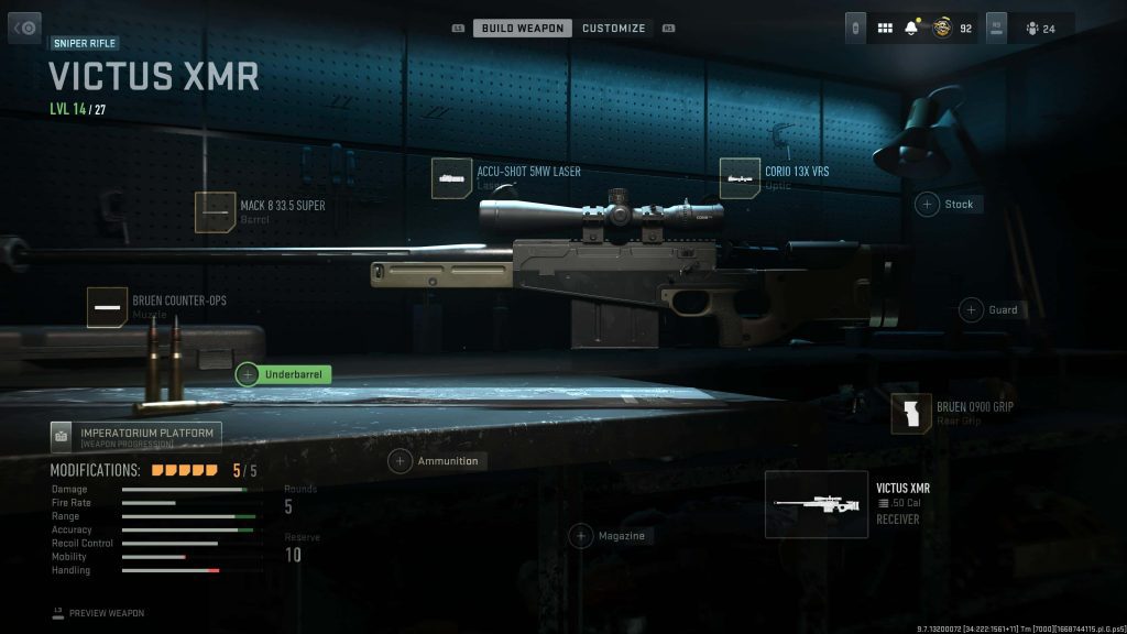 Victus XMR Warzone 2 Gunsmith