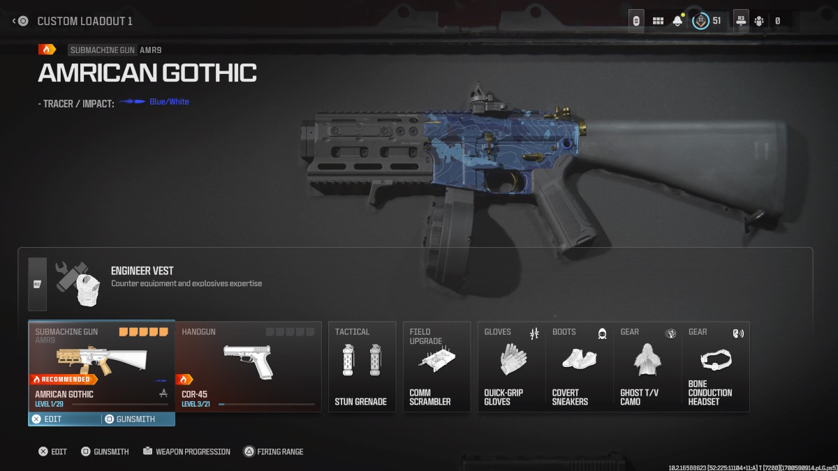 Meilleure version AMR9 dans MW3 : pièces jointes, chargement et avantages