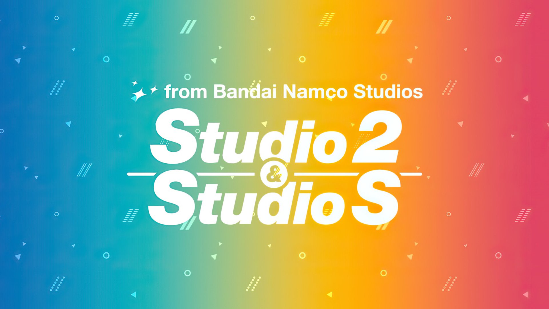 Bandai Namco annonce officiellement Studio 2 & Studio S