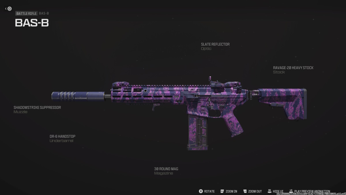 Meilleure version BAS-B dans MW3 : pièces jointes, chargement et avantages