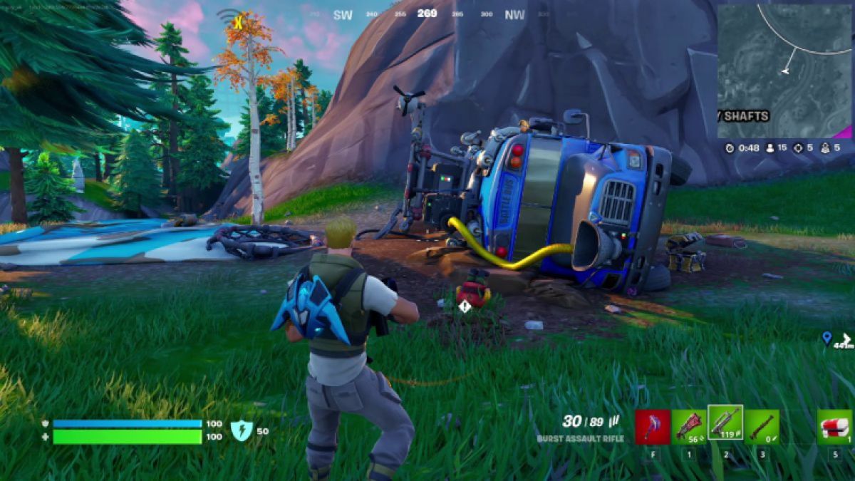 Gnome de bus de combat dans Fortnite