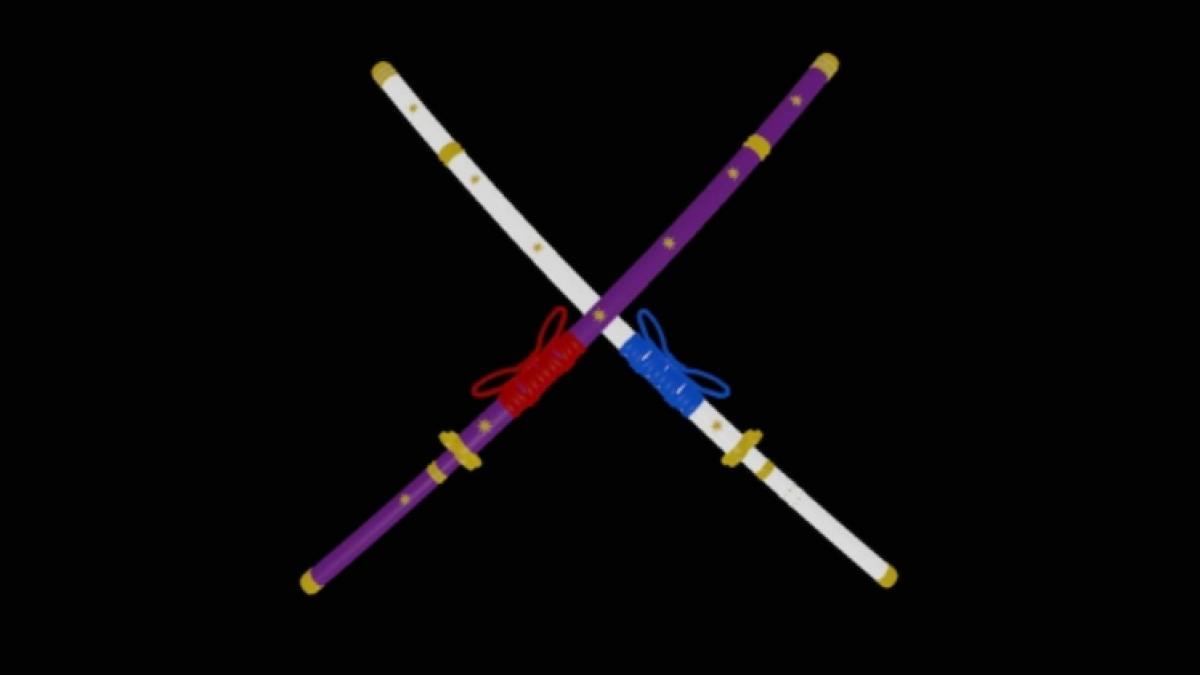Double Katana maudit dans Blox Fruits