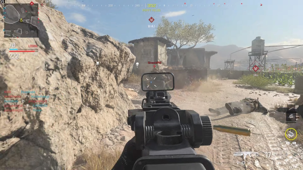 Meilleur équipement par défaut dans MW3