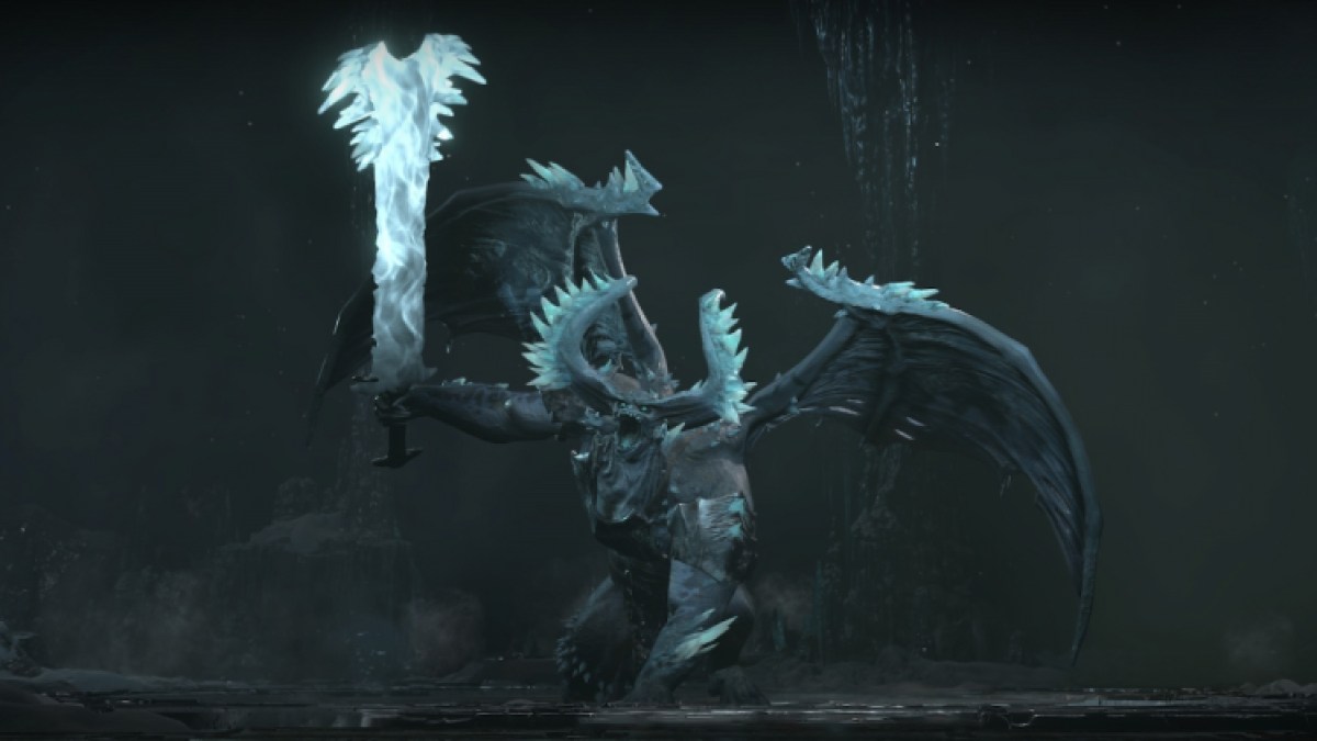 Diablo 4 bête dans la glace