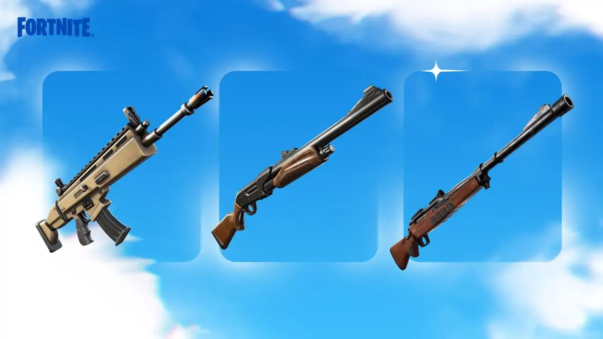 Fusil d'assaut et fusil de chasse à pompe Fortnite Ogs