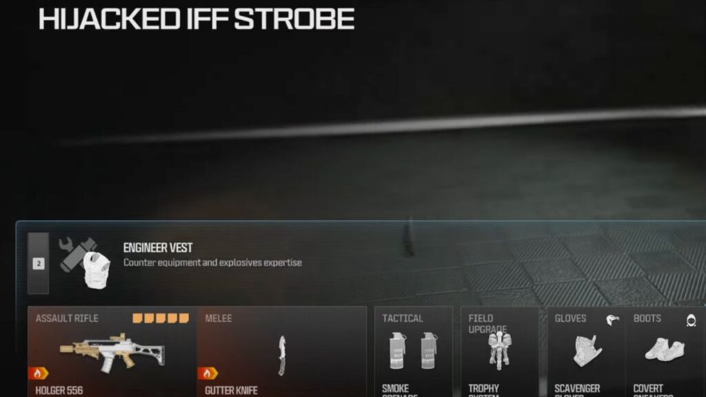 MW3 : Stroboscope IFF détourné