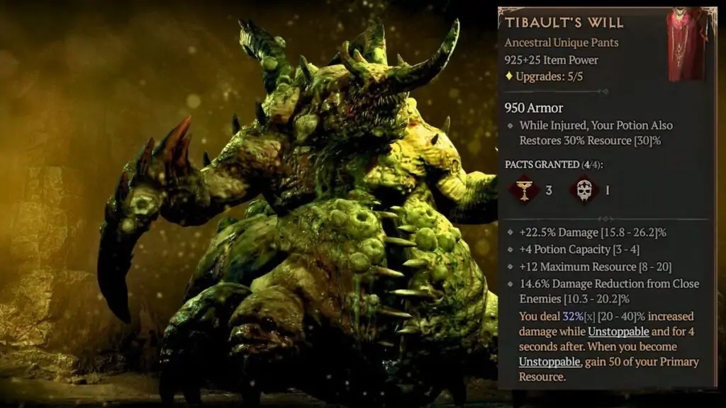 Comment obtenir le testament de Tibault dans Diablo 4