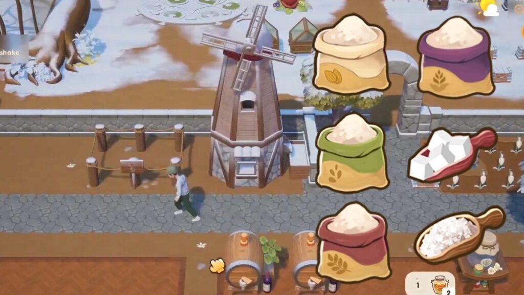 Comment utiliser le moulin à Coral Island