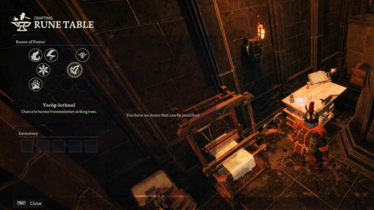 Rune Bois de Fer en Retour à la Moria