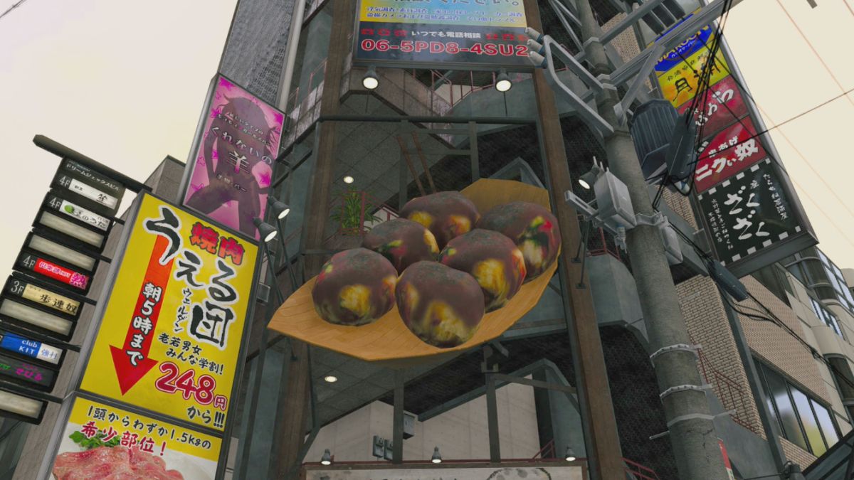 Like a Dragon Gaiden : Où trouver et photographier le Flying Takoyaki