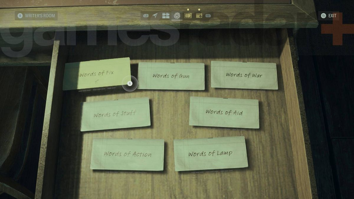 Alan Wake 2 : Mots de pouvoir