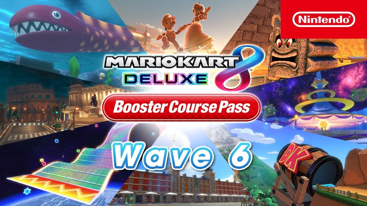 La dernière vague de circuits de Mario Kart 8 Deluxe Booster Course a été révélée