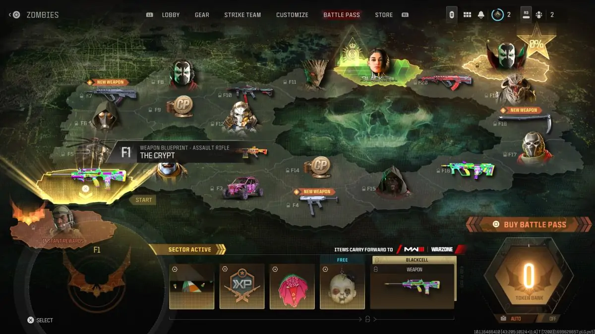 La progression du Battle Pass de Modern Warfare Zombies (MWZ) est-elle buggée ?