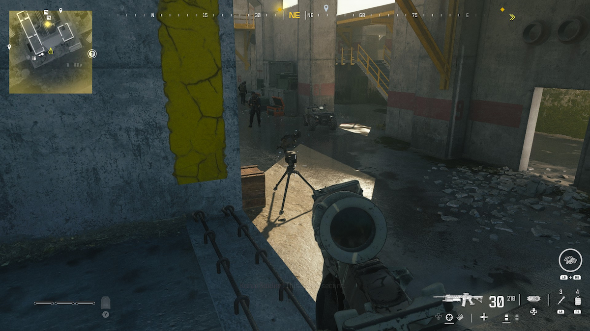 Mitrailleuse déséquilibrée Mw3