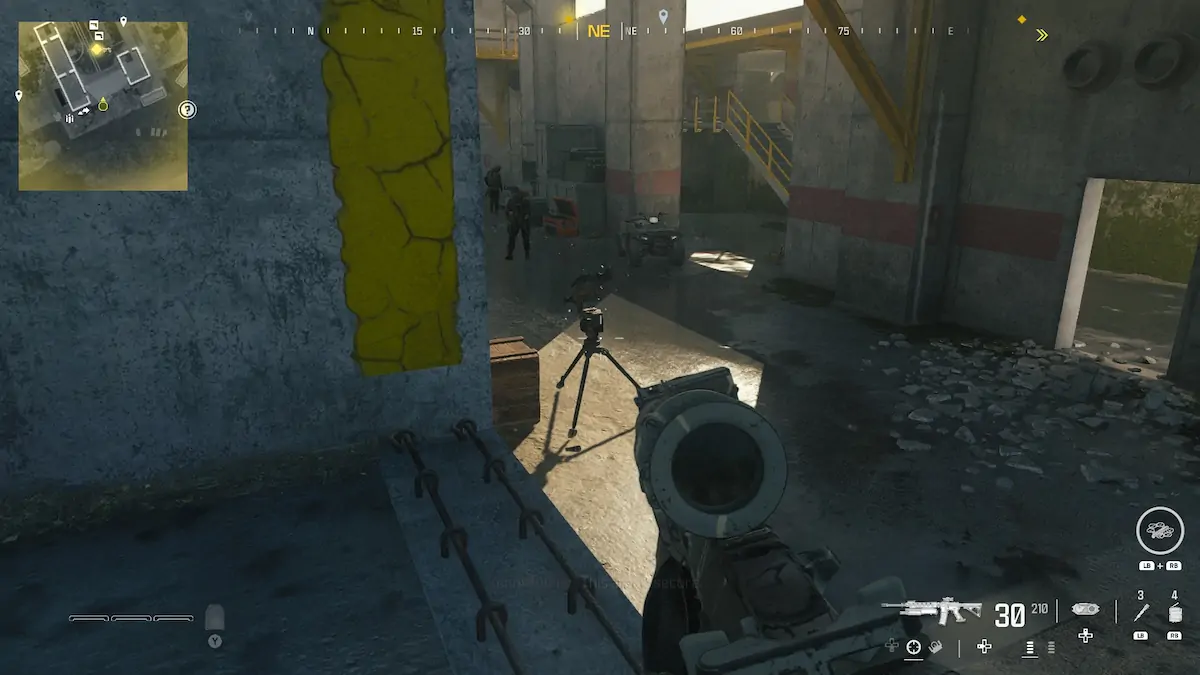 Mitrailleuse déséquilibrée Mw3