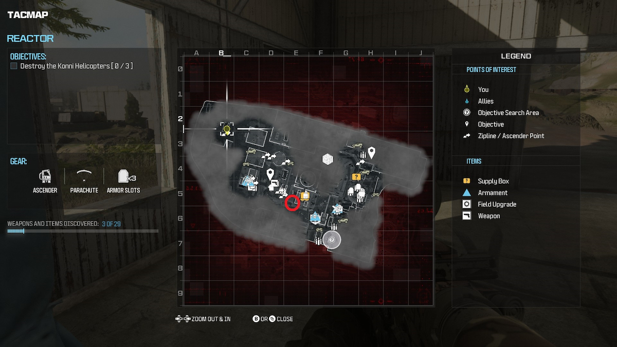 Emplacements des bâtons de stock Mw31
