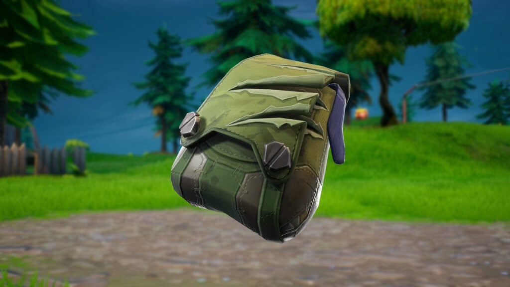 Image de l'un des back bling Fortnite les plus rares Slashed