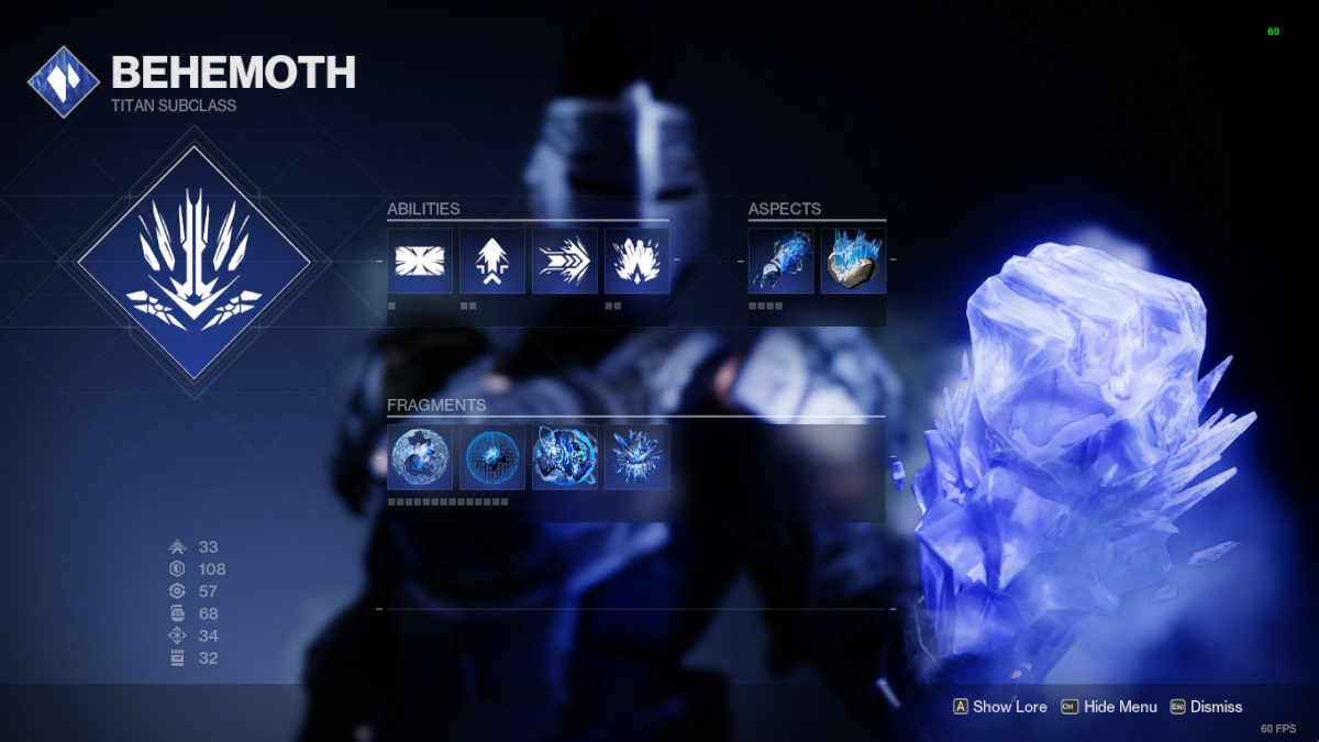 Meilleure version de Destiny 2 Stasis Titan : PvP et PvE